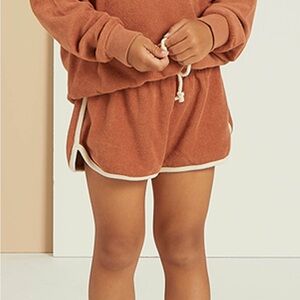 Girls Shorts Rylee + Cru Terry Terracotta